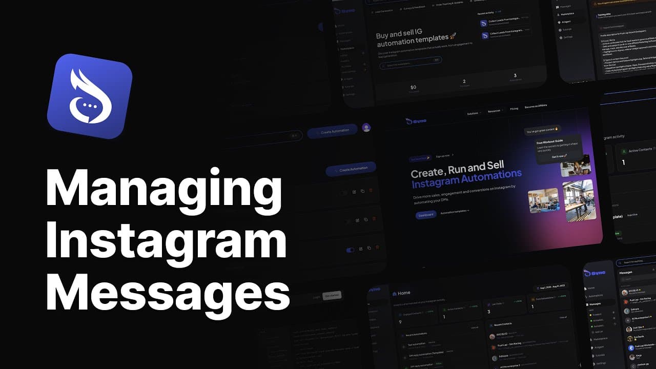 Manage Instagram Messages