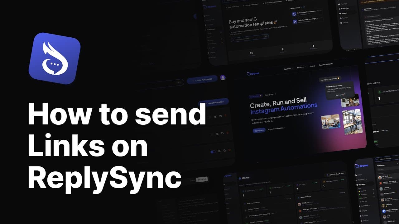 Creating and Sending Links