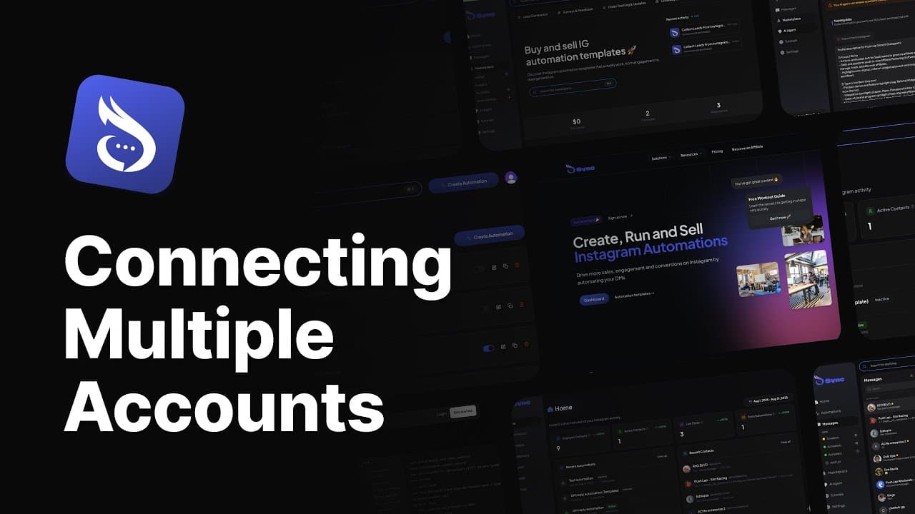 Connect multiple Instagram accounts