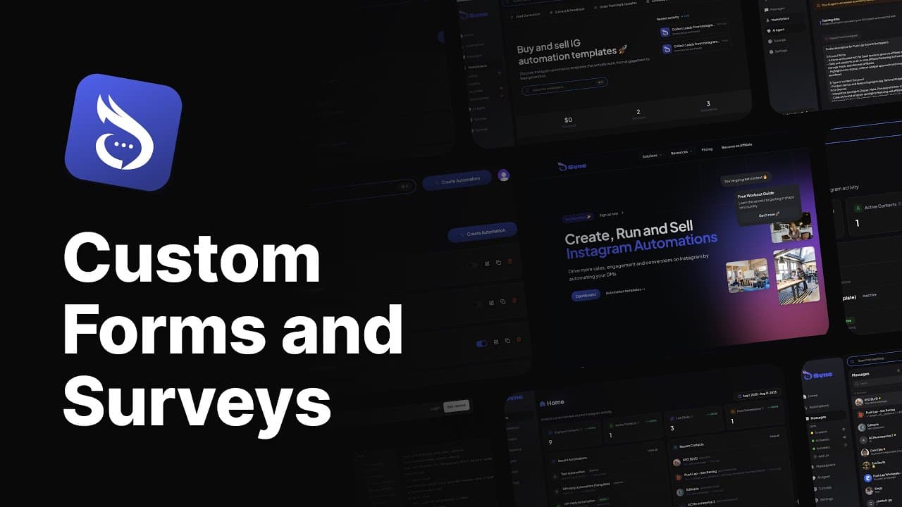 Custom Forms and Surveys