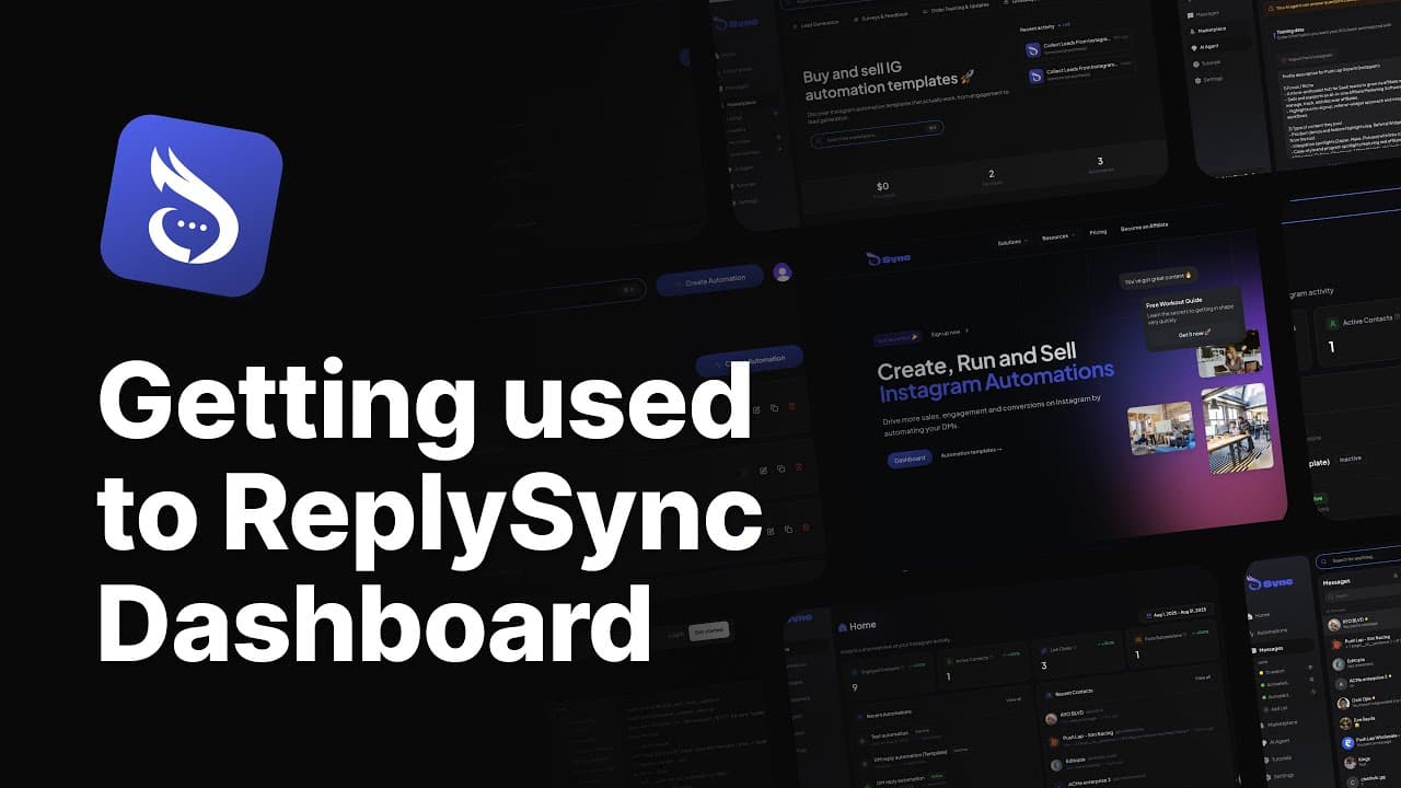ReplySync Dashboard